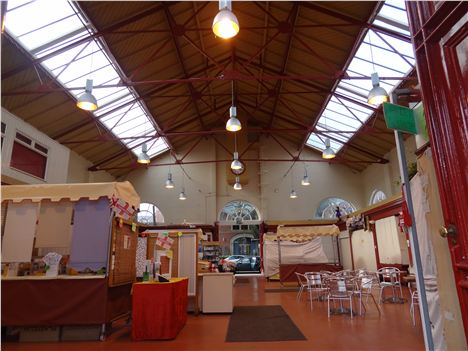 Market interior