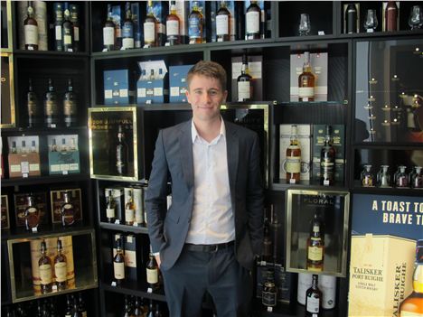 Chris Pateman, amiable manager of The Whisky Shop, suspects Sleuth won't be coming back with the £17K