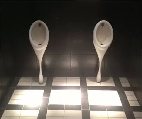 Manchester House has melting urinals