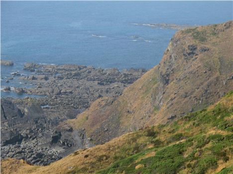 The Harsh Cliffs At Morwenstow