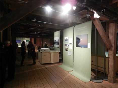 Ice Lab in a warm wooden room