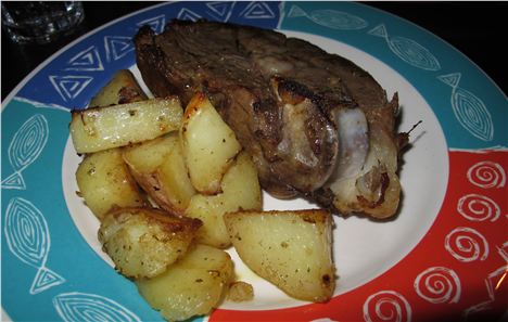 Cracking lamb and spuds