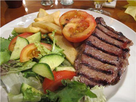 Edible steak (£13)