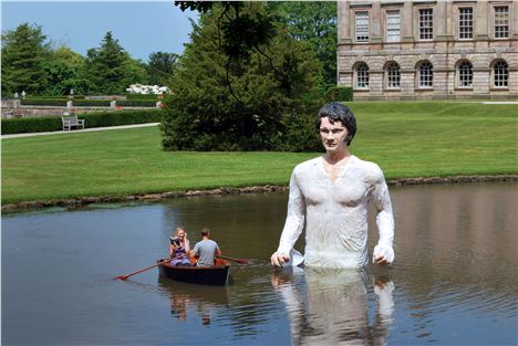 Mr Darcy in Lyme lake