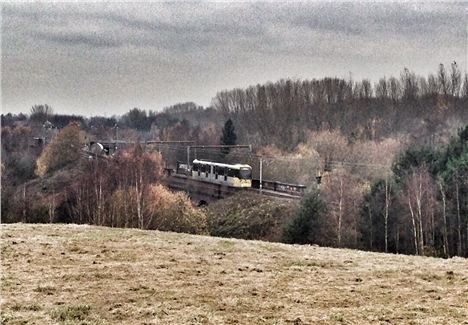 A ghostly tram