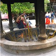 Offerings At Po Lin Monastery, Lantau