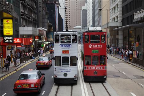 Trams Downtown