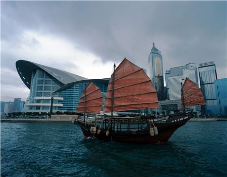 A Junk In The Harbour