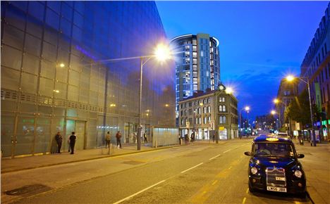 Manchester's Corporation Street where the new Hotel Indigo will open