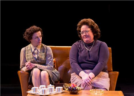 Anna Francolini as Enid Sutcliffe and Sally Bankes as Dorothy Brierley