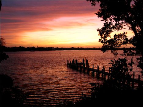 St Lucie River Sunset