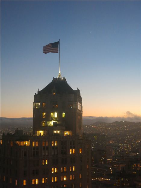 The Mark Hopkins At Sunset