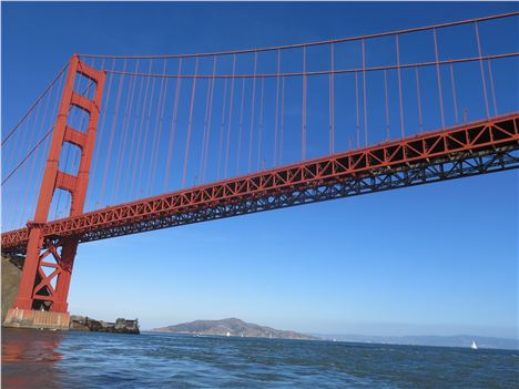 Sailing Under The Golden Gate