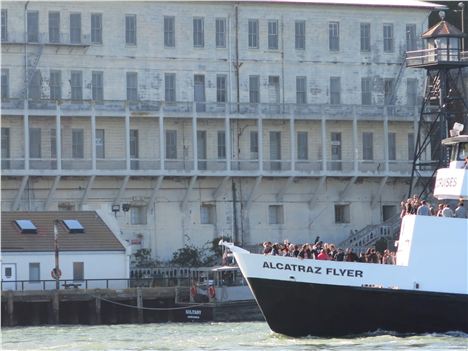 Trippers Docking At The Prison Island