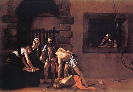 Caravaggio's Beheading of St John The Baptist