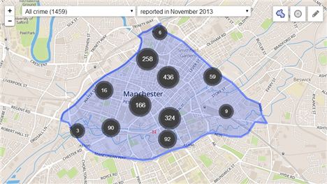 Manchester Crime Map
