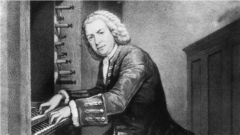 Bach Playing On His Organ