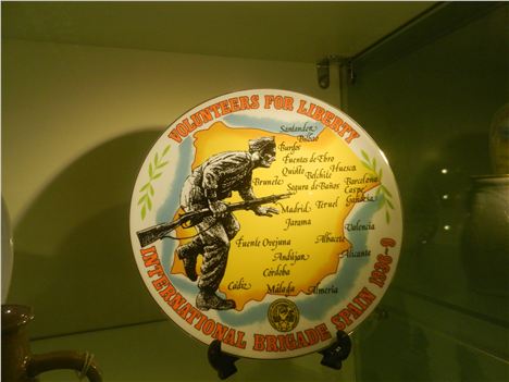 Spanish Civil War plate