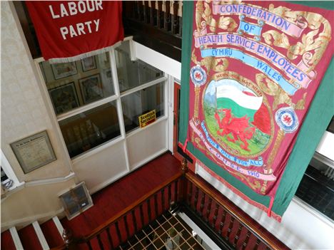 Banners and stairwells