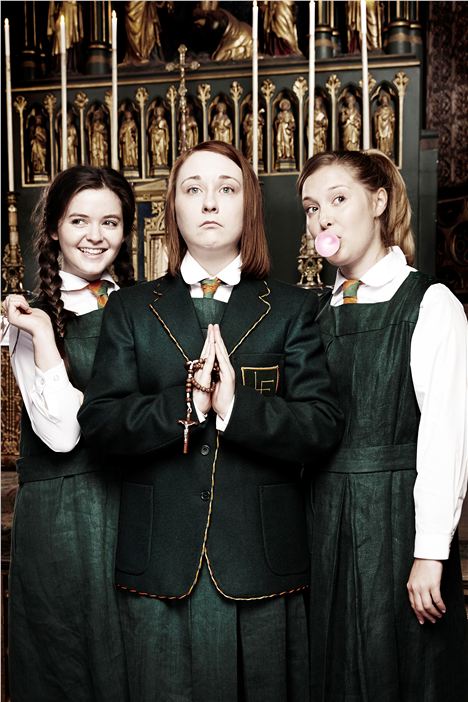 Katherine Rose Morley, Molly Logan And Amy Morgan In Once A Catholic