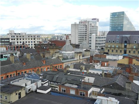 Barton Arcade Domes And Number One Deansgate