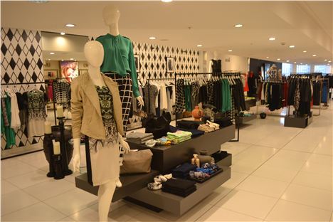NORR on the first floor of House of Fraser