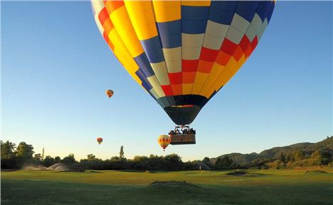 Balloon Trips Are A Big Dea In The Napa Valley