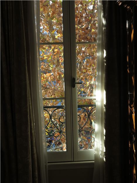 Dappled Bedroom Window At Les Mars
