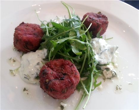 Beetroot Falafel