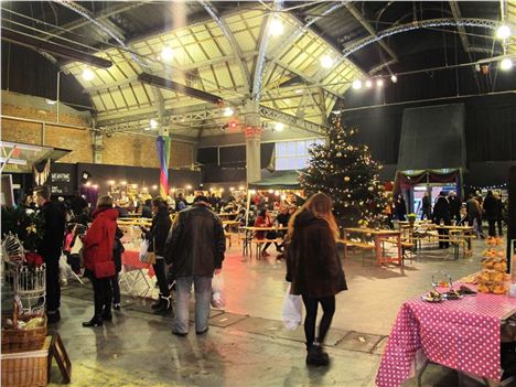 Victorian Christmas market at Upper Campfield