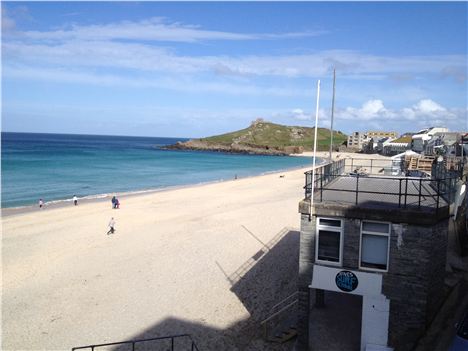 Beach At St Ives