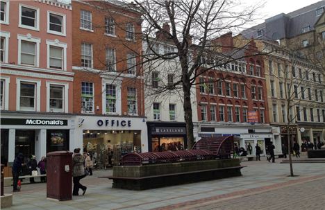 St Anns Square saw residents pick up litter last weekend