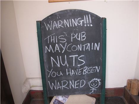 A fine line in funny pub signs and shop names