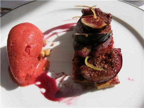 Figs And Strawberry Sorbet %26#8211%3B Fabulous