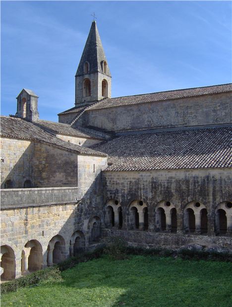 Cloister Of The Abbaye Du Thoronet