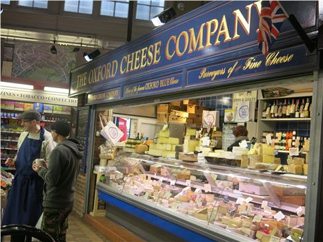 The Great Cheese Stall In Oxford Market