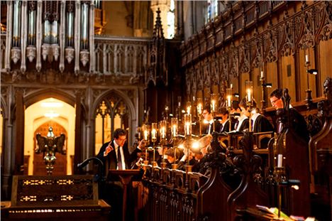 Magdalen College Choir In The Chapel