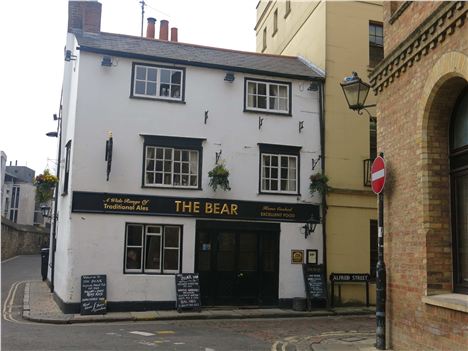 The Bear Tucked In A Back Street Behind Christ Church