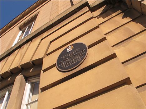 Plaque marks the spot