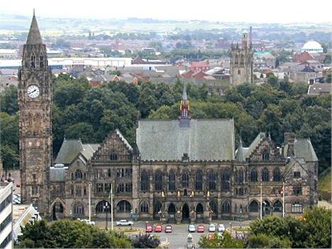 Town Hall, Church, Gardens