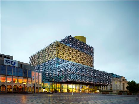 Library Of Birmingham From Centenary Square