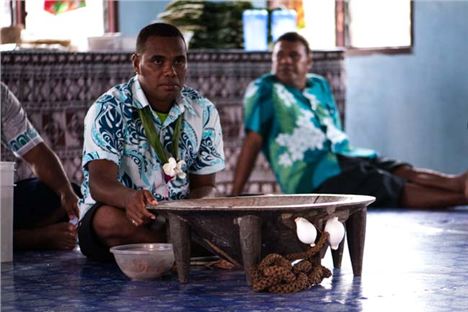 The Kava Ceremony At Tamasua Village