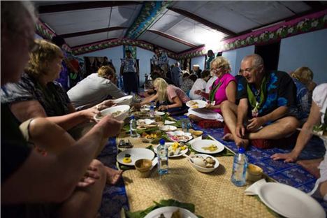 Exceptional Food Prepared By The Women Of Tamasua Village