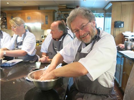 Our Man Kneads Pasta Dough