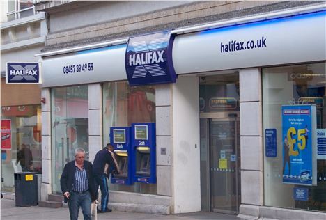 The burglars targeted Halifax banks
