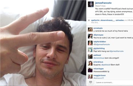 James Franco Selfie