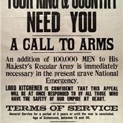 Original Recruitment Poster