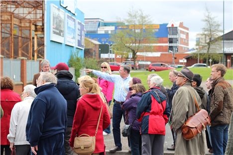 Jane's Walk last year in the Baltic zone