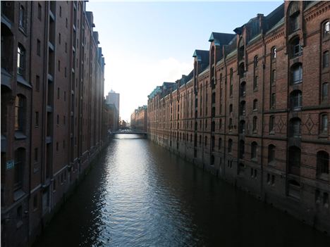 The Warehouses Of Speichersradt Make A Phenomenal Townscape