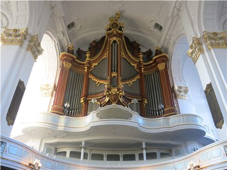 Magnificent Organ In The Michaeliskirche